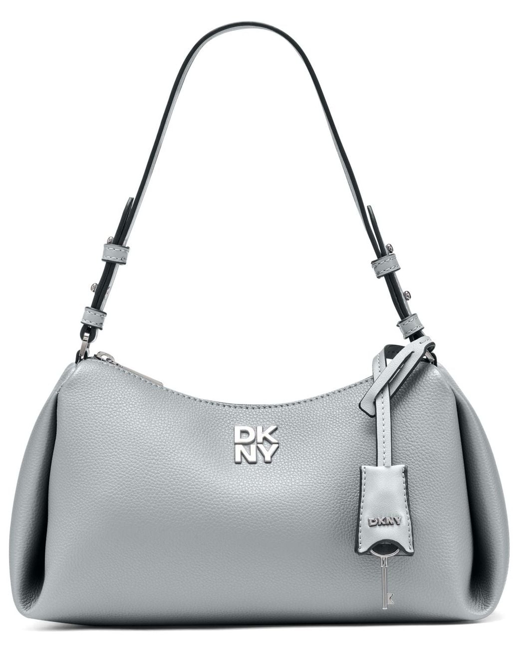DKNY Remy Top Zip Shoulder Bag in Gray | Lyst