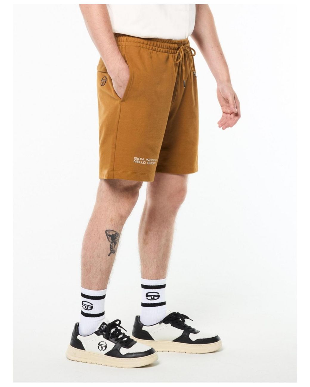 Sergio Tacchini White Netto Short
