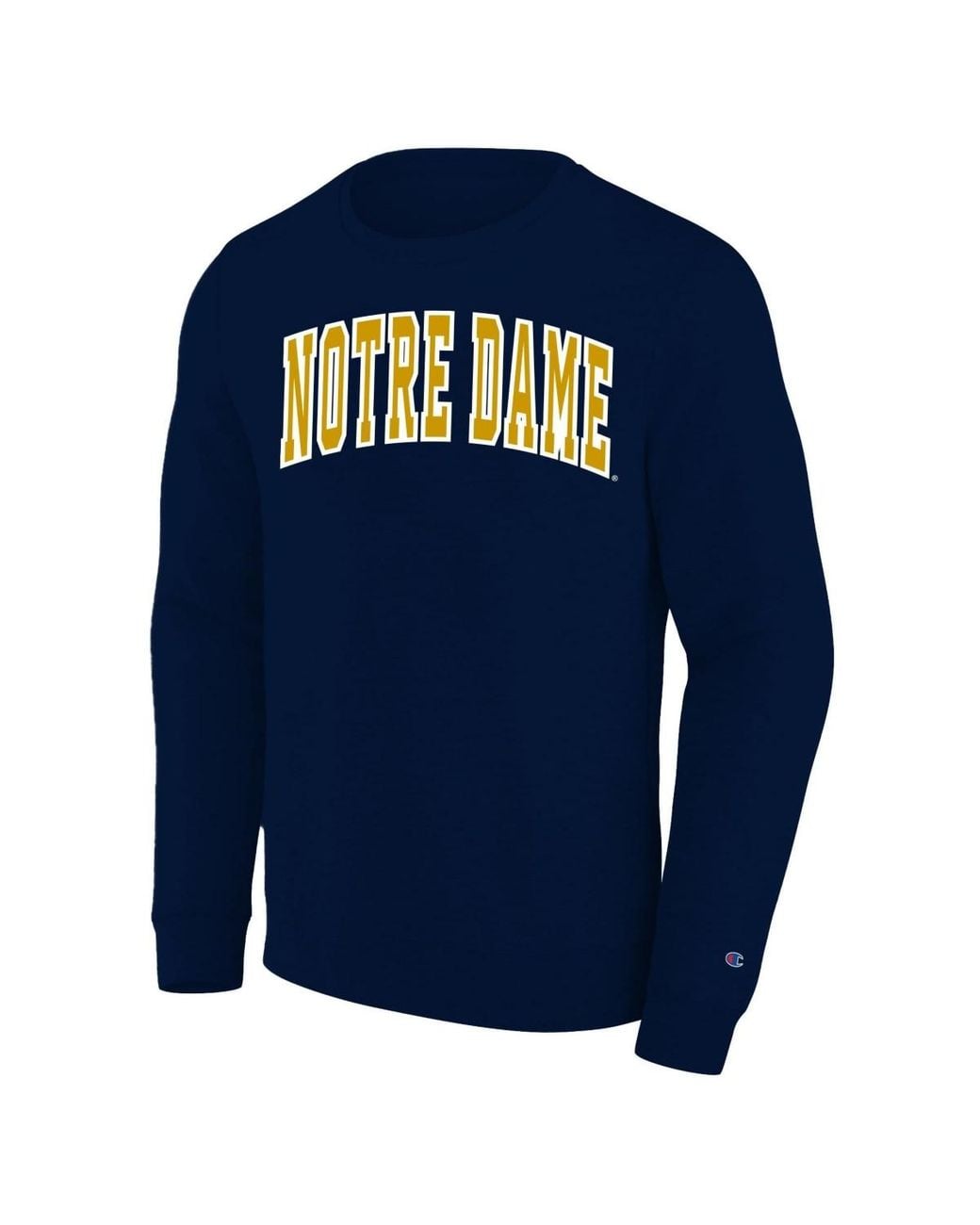 Champion Notre Dame Fighting Irish Arch Applique Big Tall Sweatshirt in ...