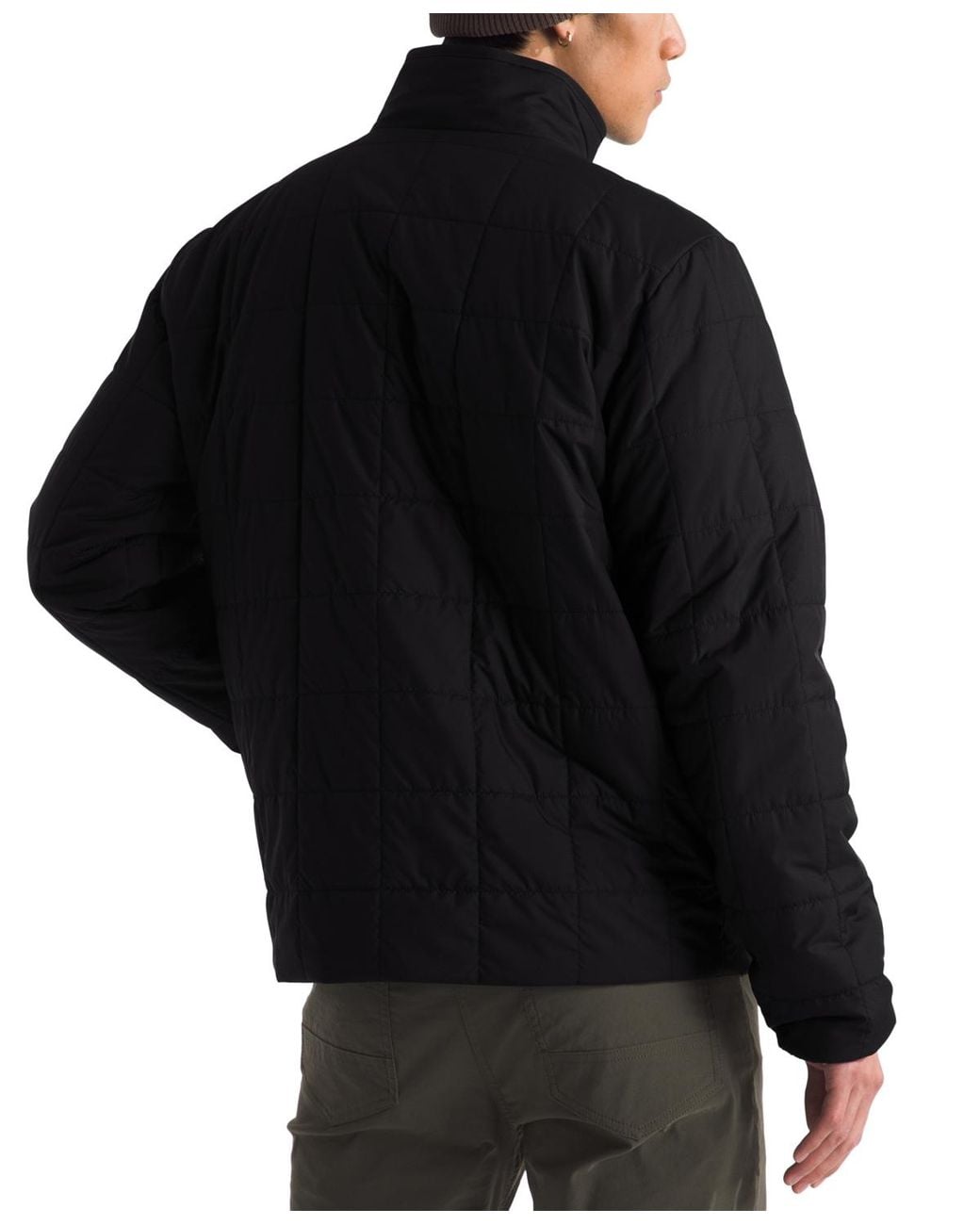 The North Face Black Junction Zip-front Insulated Jacket for men