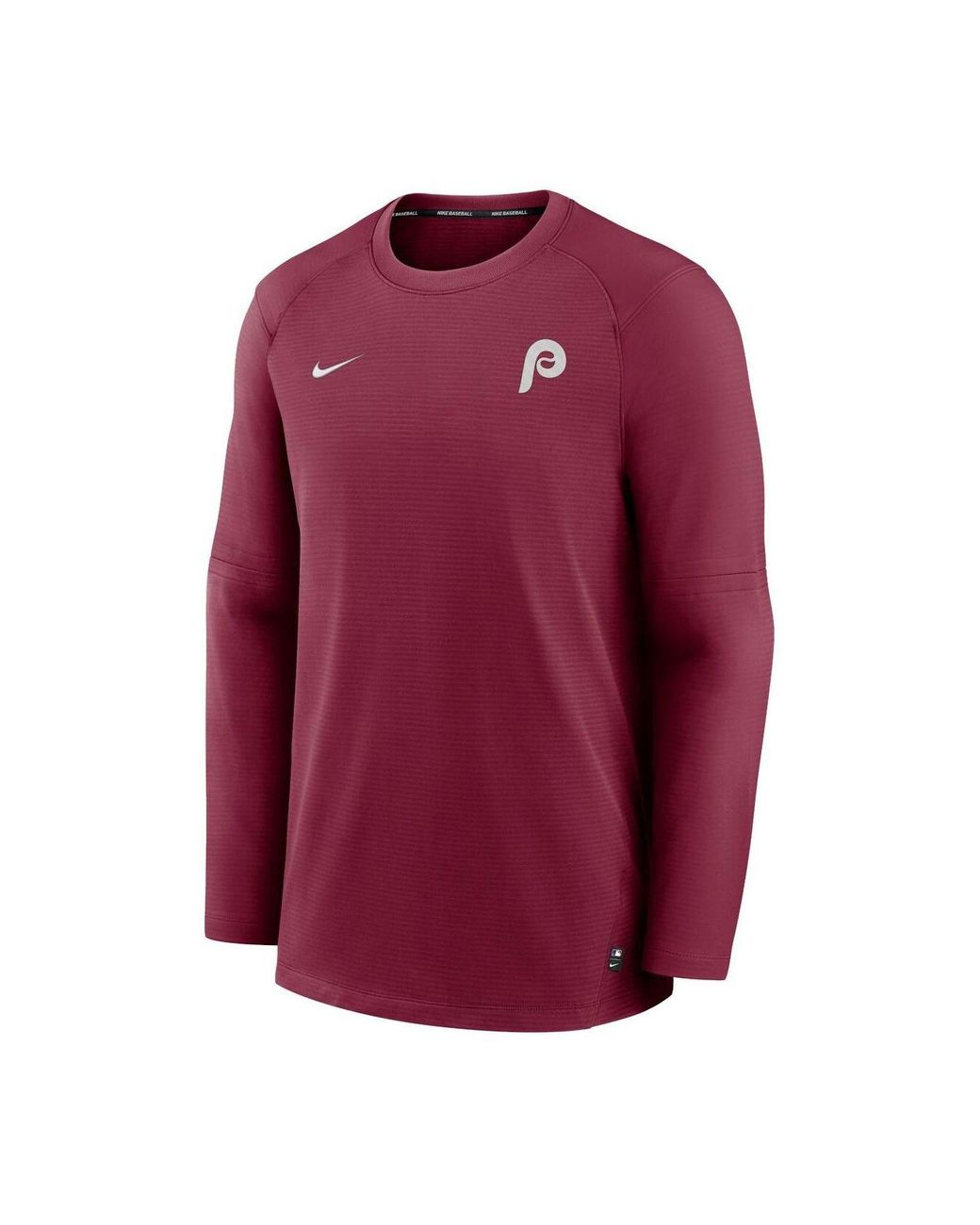 Philadelphia Phillies Nike Women's Authentic Collection Legend Performance Long  Sleeve T-Shirt - Red