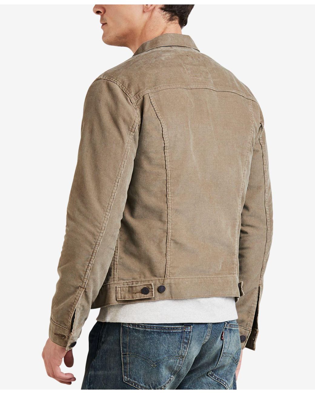 corduroy sheepskin jacket