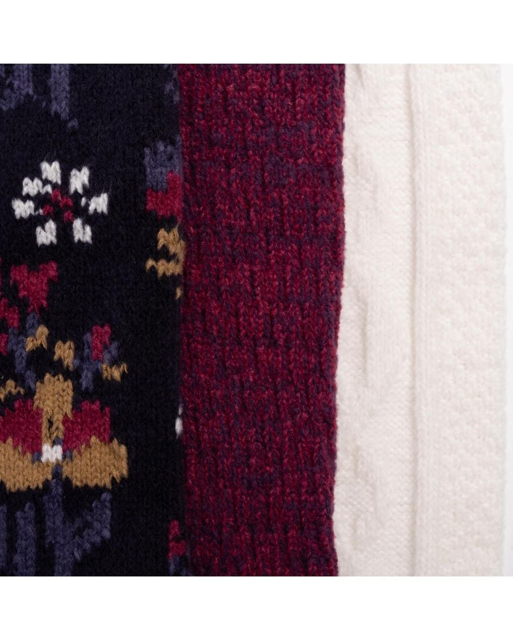 Muk Luks Purple Boot Socks