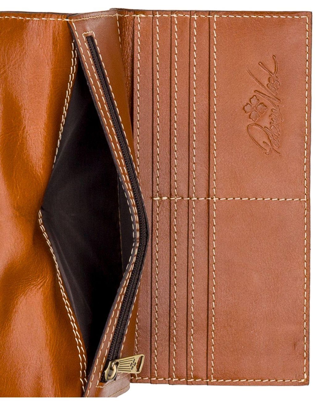 Black Smooth Leather Wallet ~ Snap Closing /& Interior for Needlepoint Canvas LEE