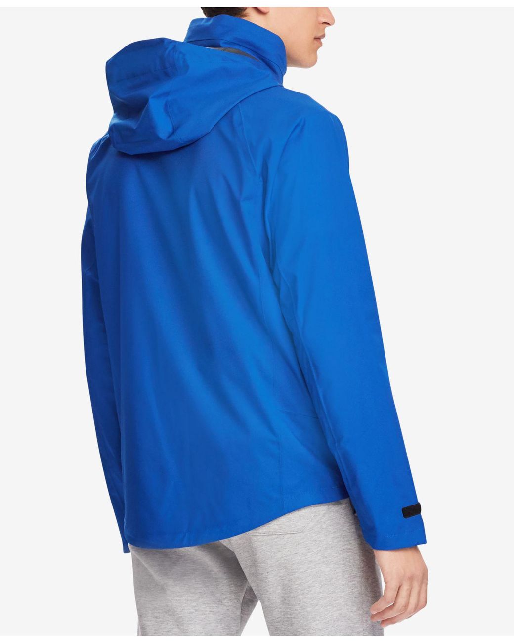 Er lammelse Afgift Polo Ralph Lauren Men's Waterproof Hooded Jacket in Blue for Men | Lyst