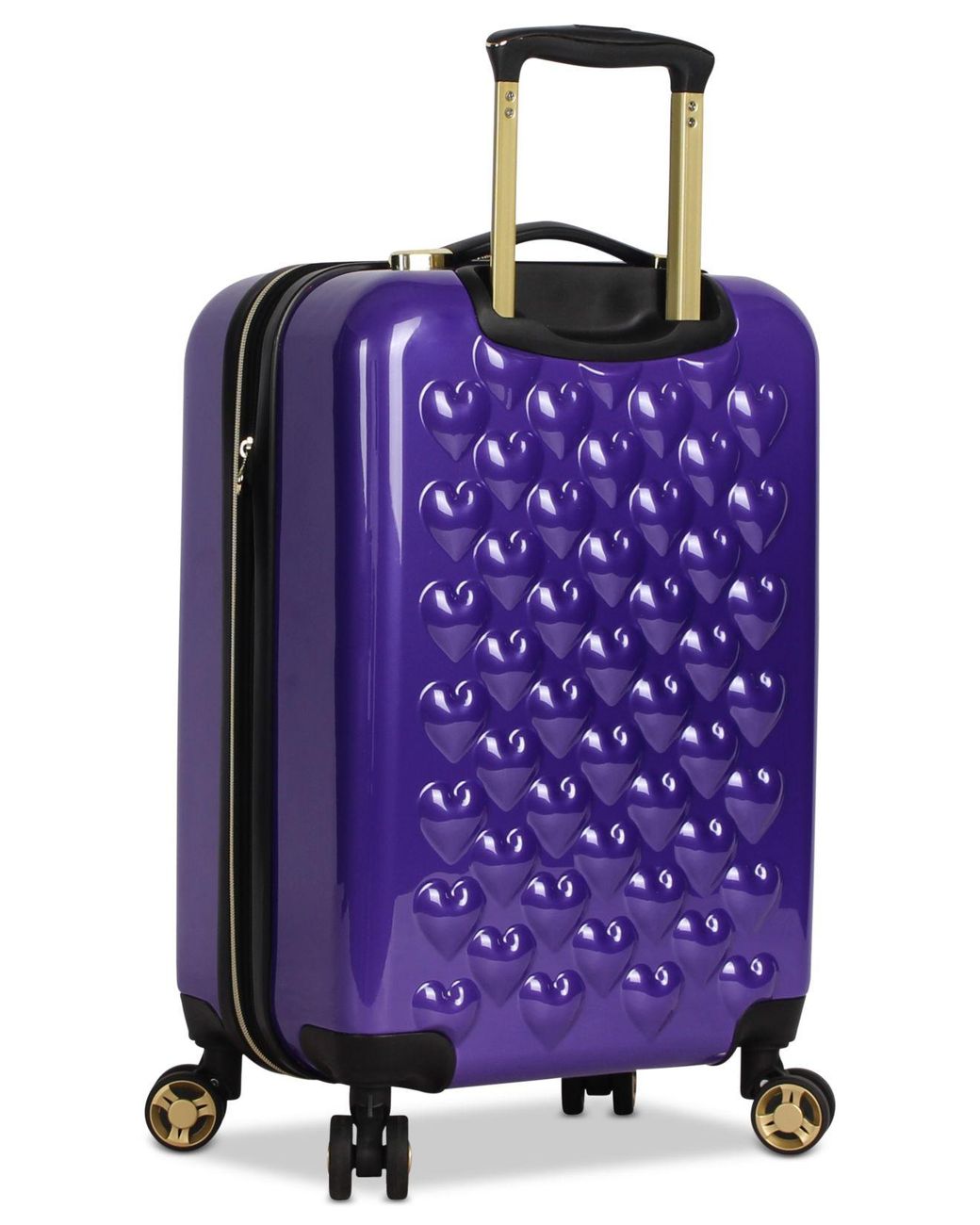 Betsey johnson heart luggage hotsell