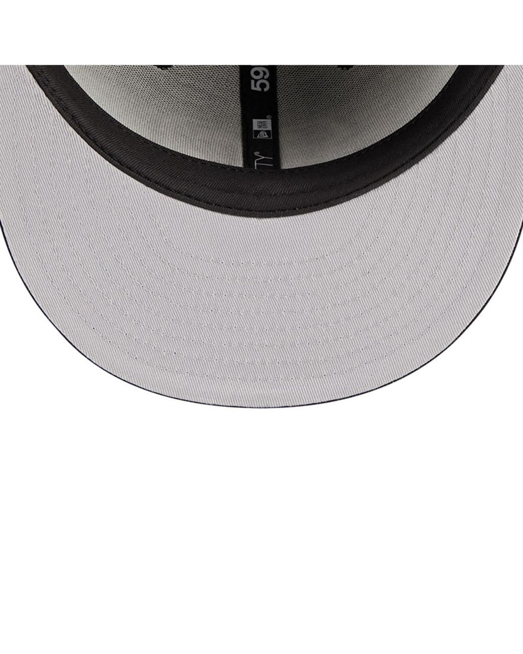 KTZ Black Cincinnati Bengals Main Patch 59fifty Fitted Hat for men