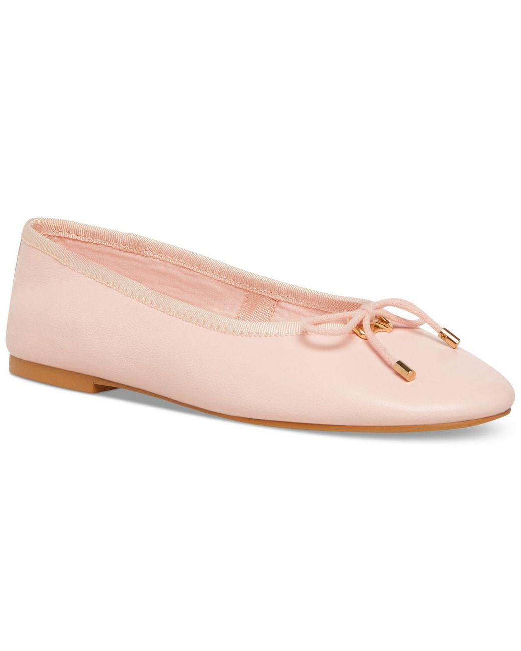 Steve Madden Blossoms Slip-on Bow Ballet Flats in Pink | Lyst Canada