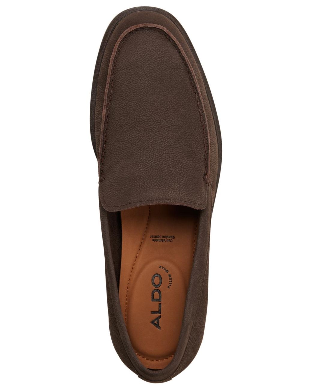 ALDO Alfonso Slip-on Leather Loafers in Brown for Men | Lyst display picture 1