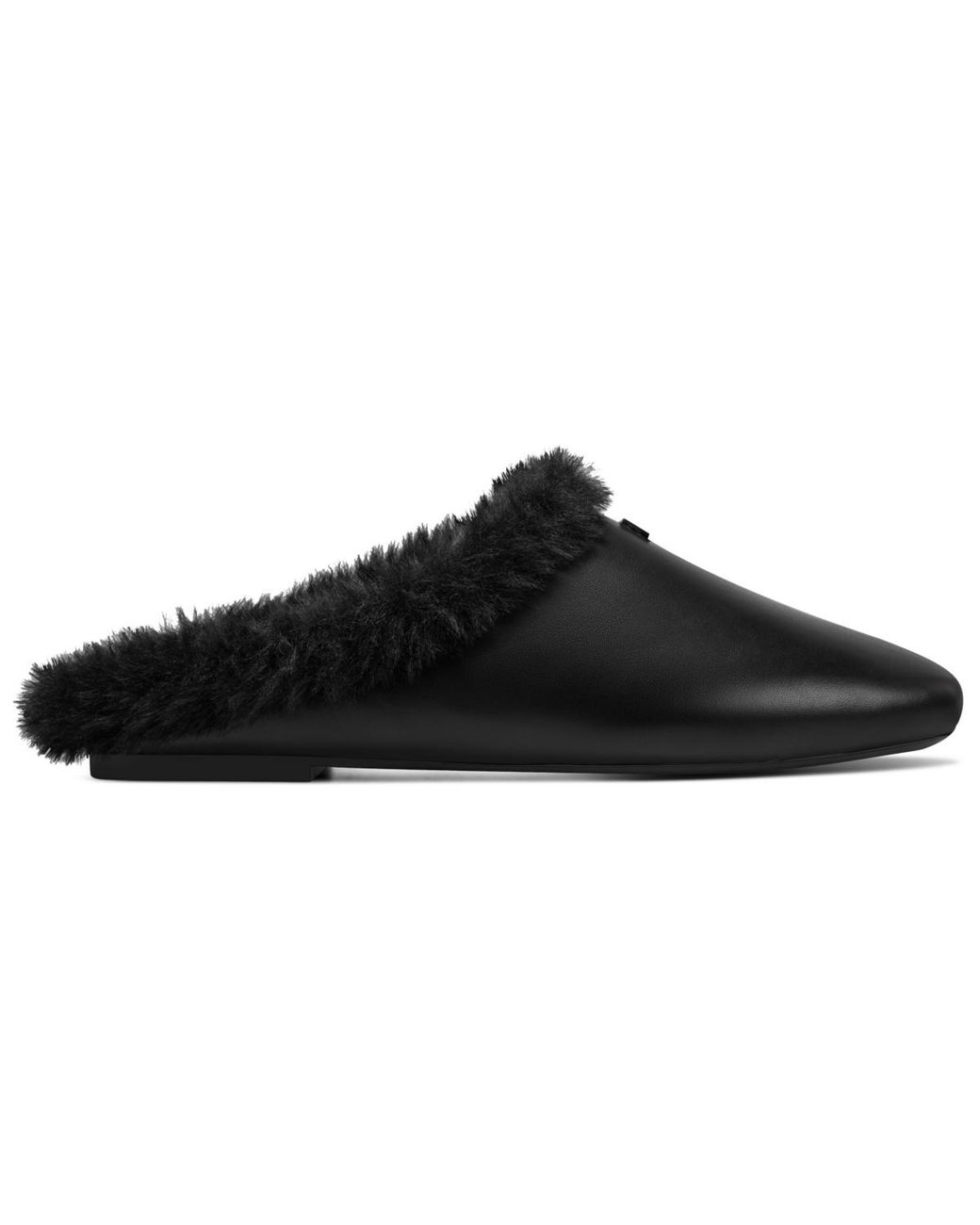 DKNY Black Delmar Mule Flats