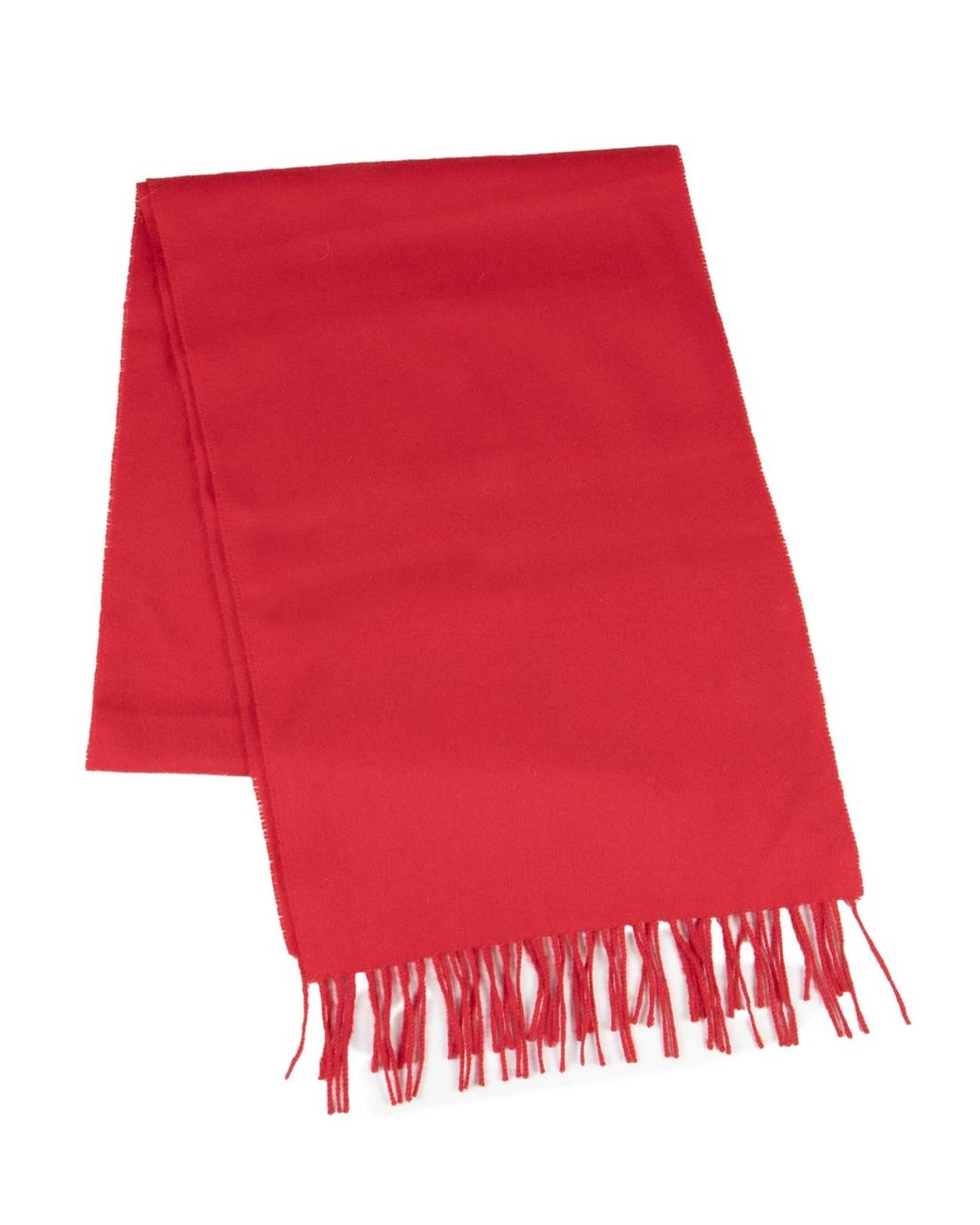 Simply Natural Red Solid Alpaca Scarf