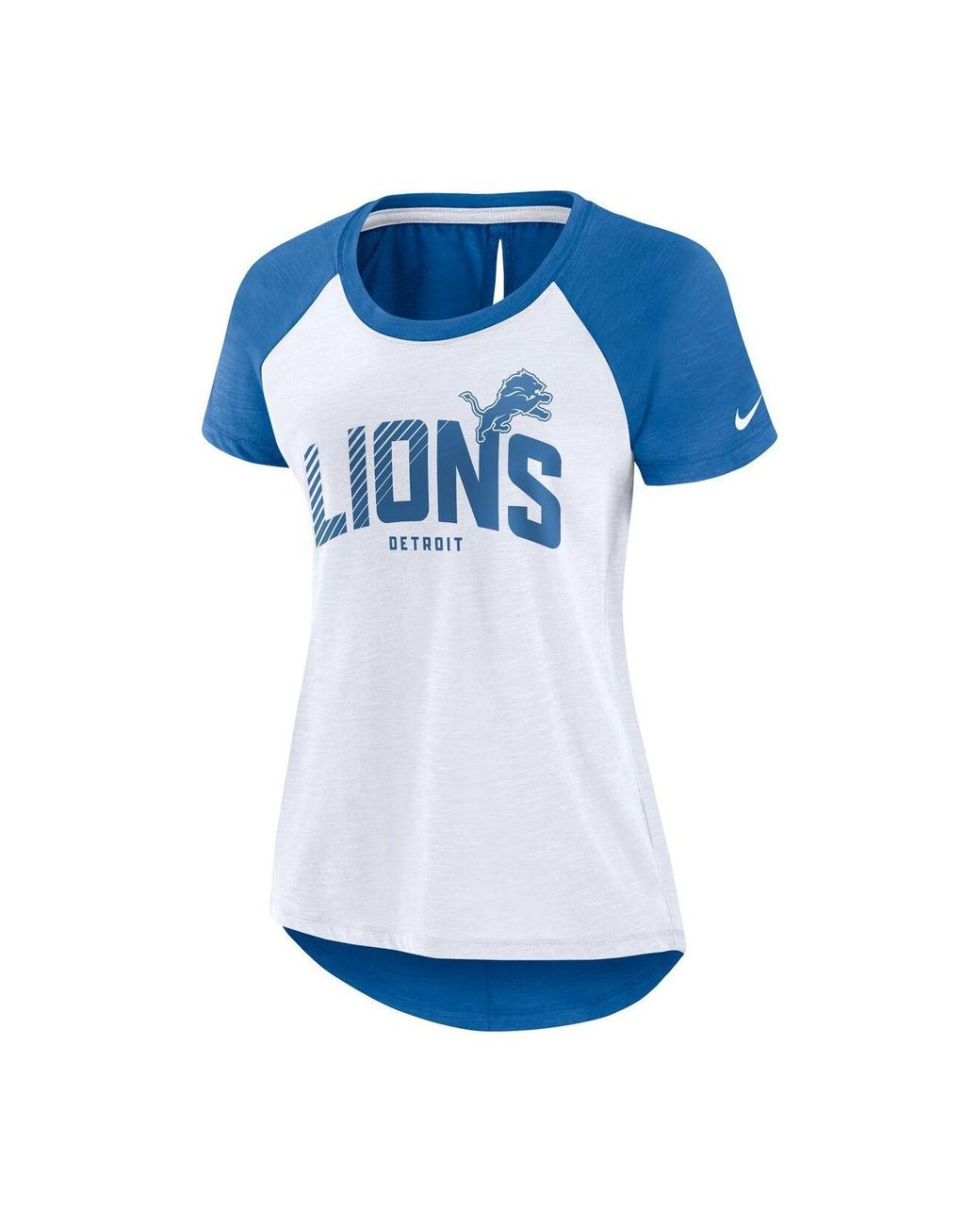 Women's Nike Light Blue/Heathered Royal Kansas City Royals Cooperstown  Collection Rewind Raglan T-Shirt