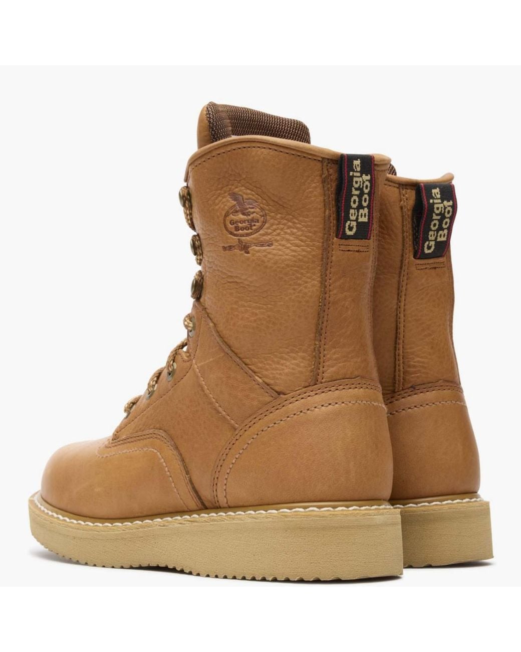Georgia Boot Brown Wedge Work Boot for men