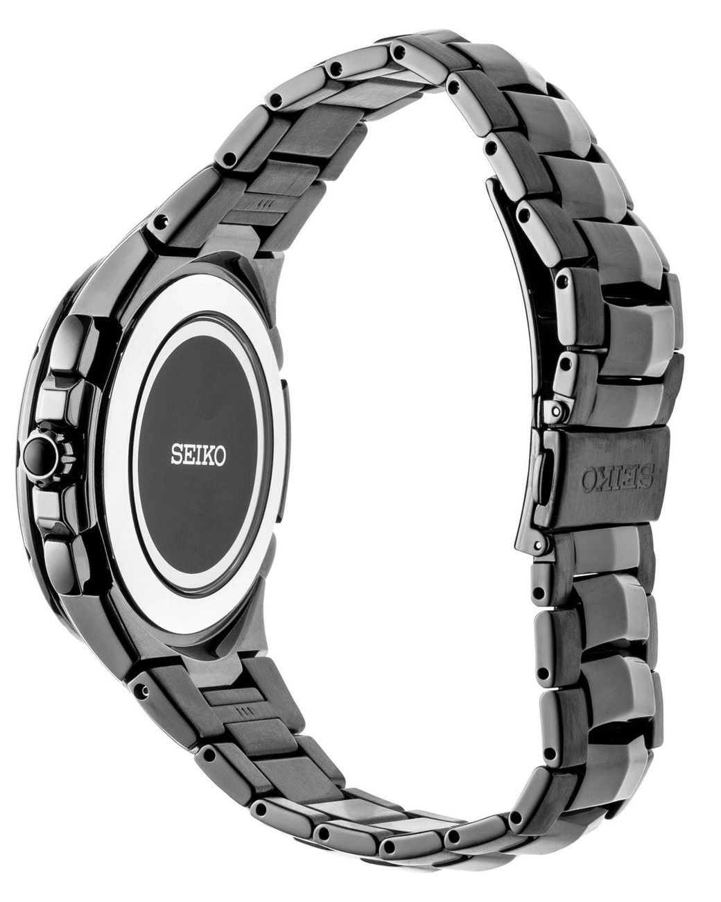 seiko coutura men's steel bracelet chronograph watch