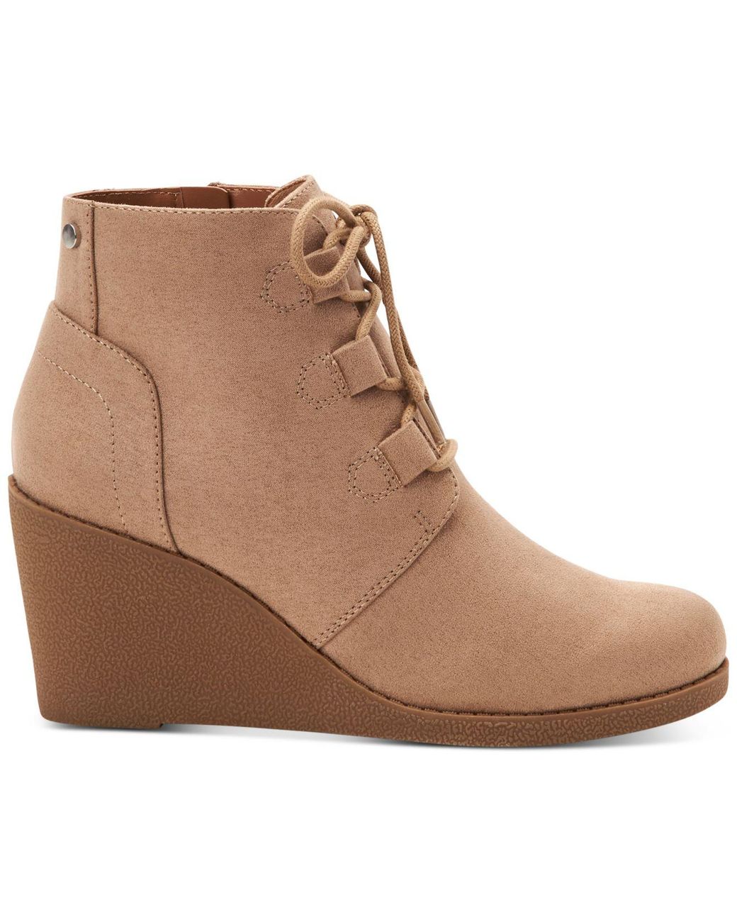 Style \u0026 Co. Denim Noellee Wedge Lace-up 