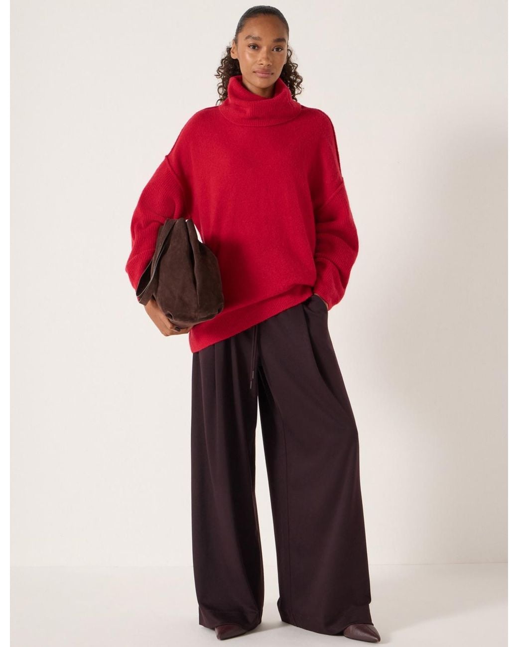 Hush Red Pullover Sweater