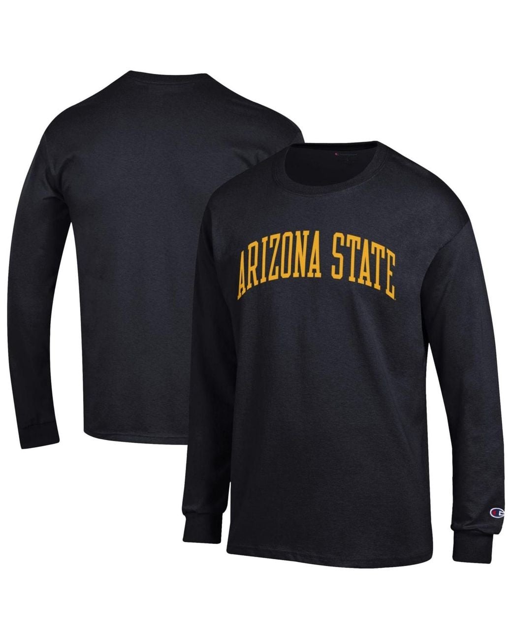 Champion Arizona State Sun Devils Basic Arch Long-sleeve T-shirt in ...
