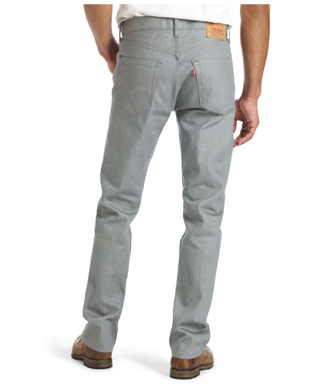Levi's 501 Original Shrink-to-fit Jeans in Metallic for Men | Lyst