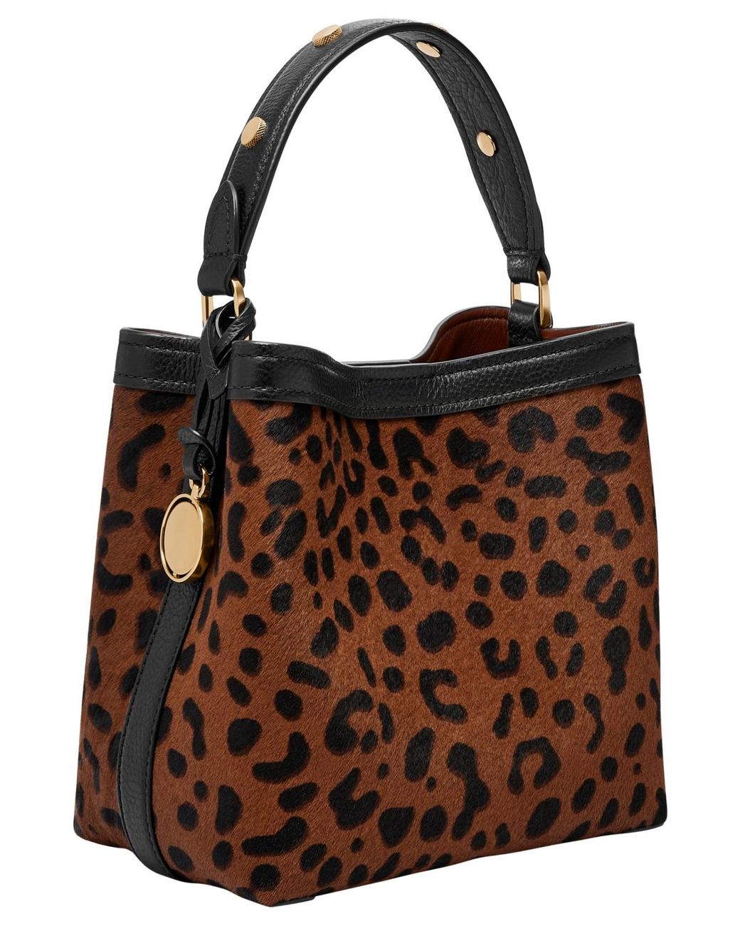 Fossil Jessie Leather Bucket Small Crossbody Bag in Brown Lyst