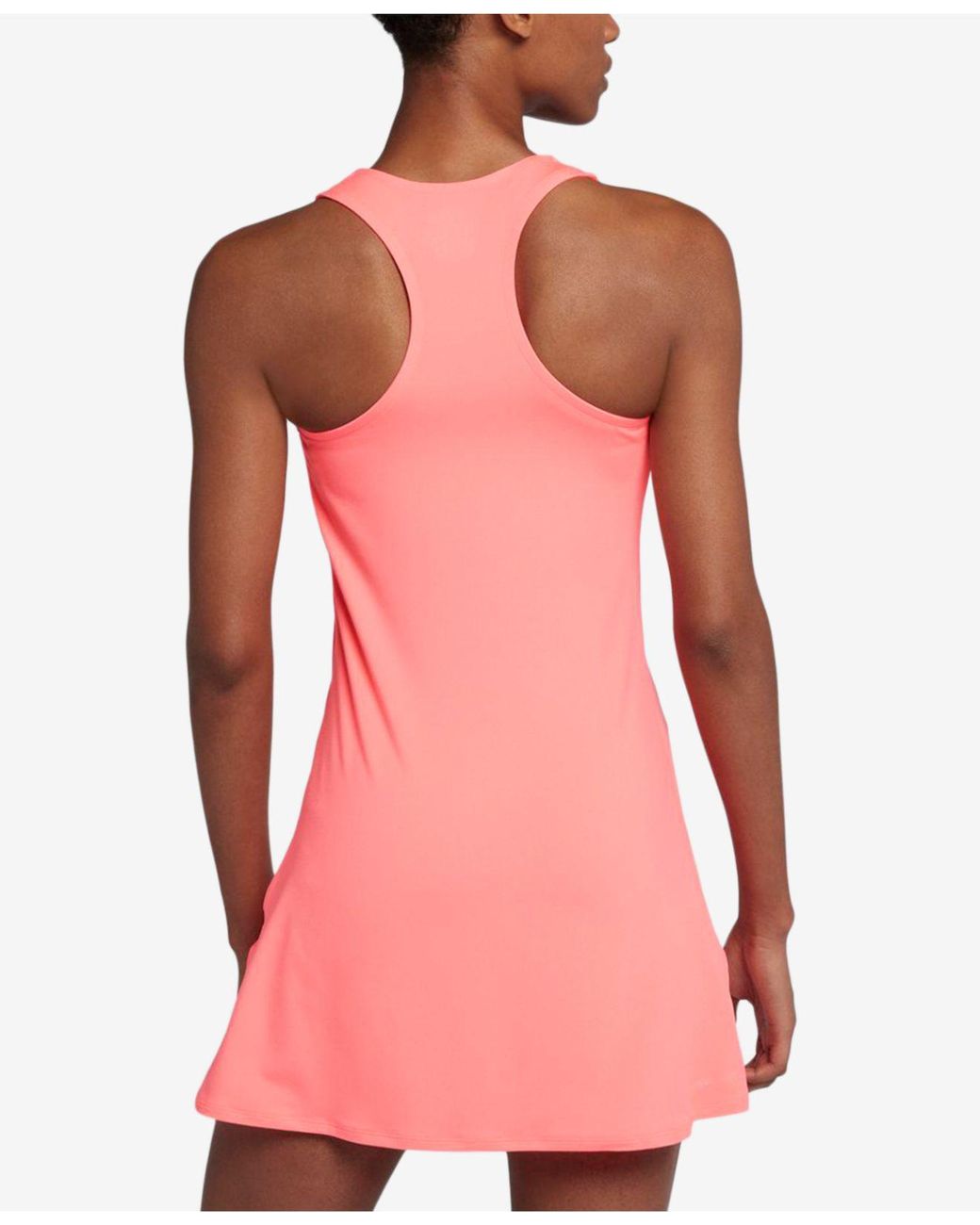 Nike Court Racerback Pure Tennis Dress in Pink | Lyst