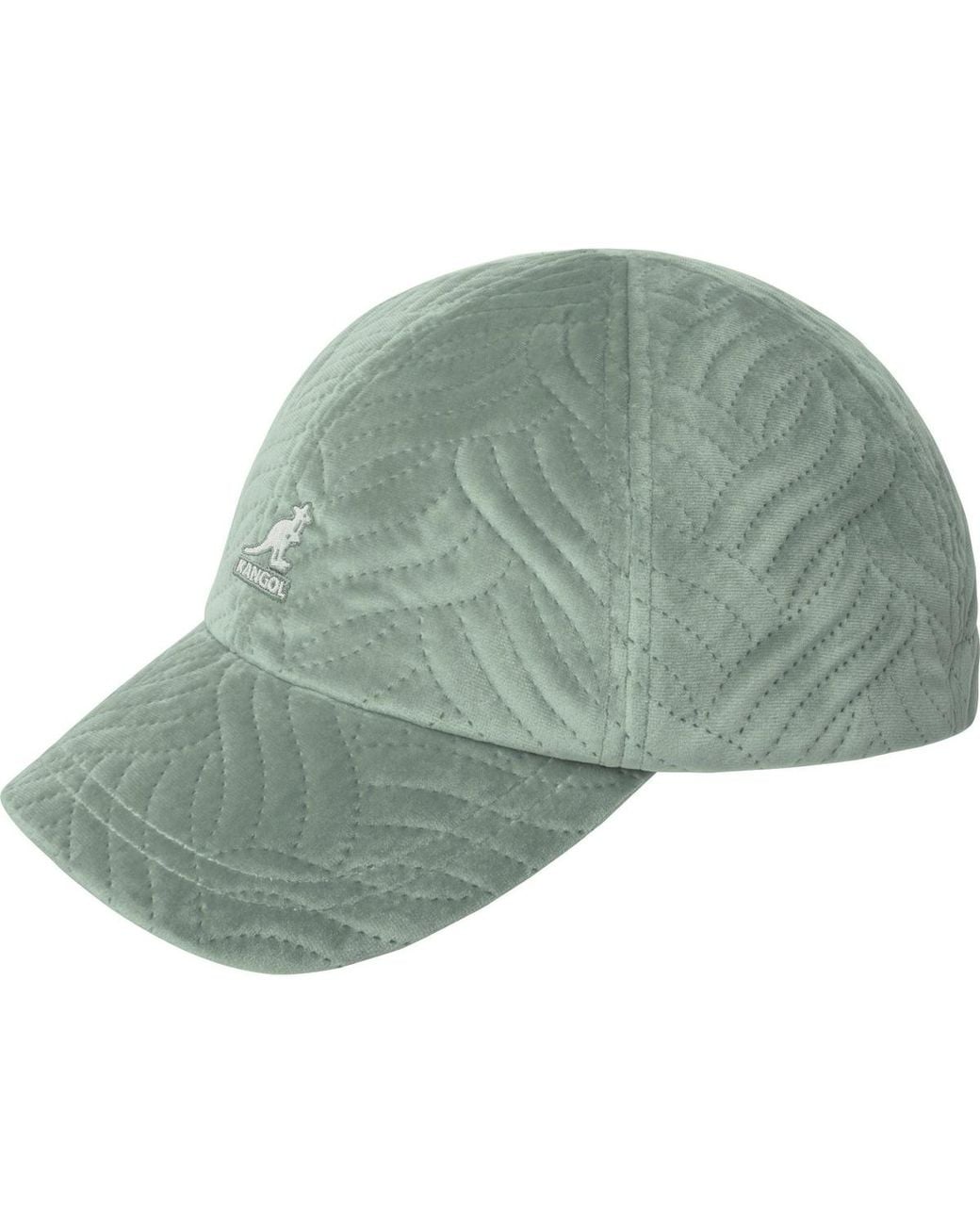 Kangol Green Plush Wave Puff Baseball
