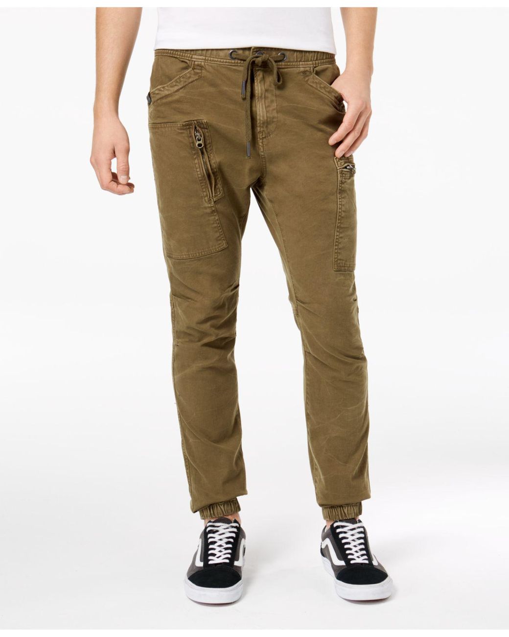 Utility Jogger Pants in Green for Men 