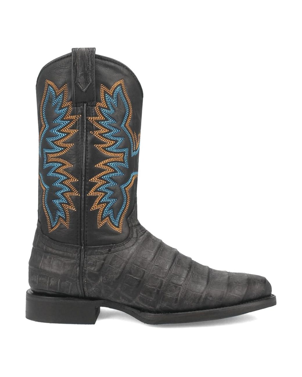 Dingo Black Trail Boss Leather Boot for men