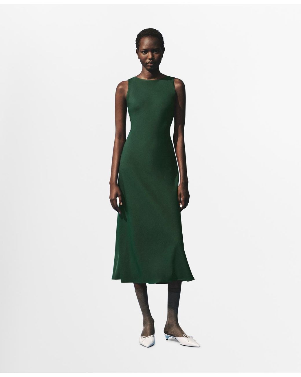 strapless open back dress Cassiopeia Open Back String Tie Maxi Dress Mango– Selfie Leslie main image 1