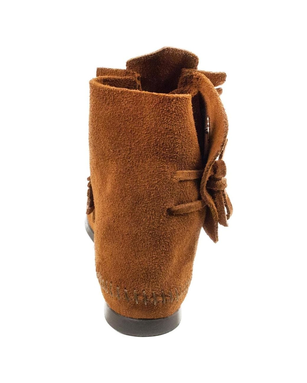 Minnetonka Brown Two Button Boot