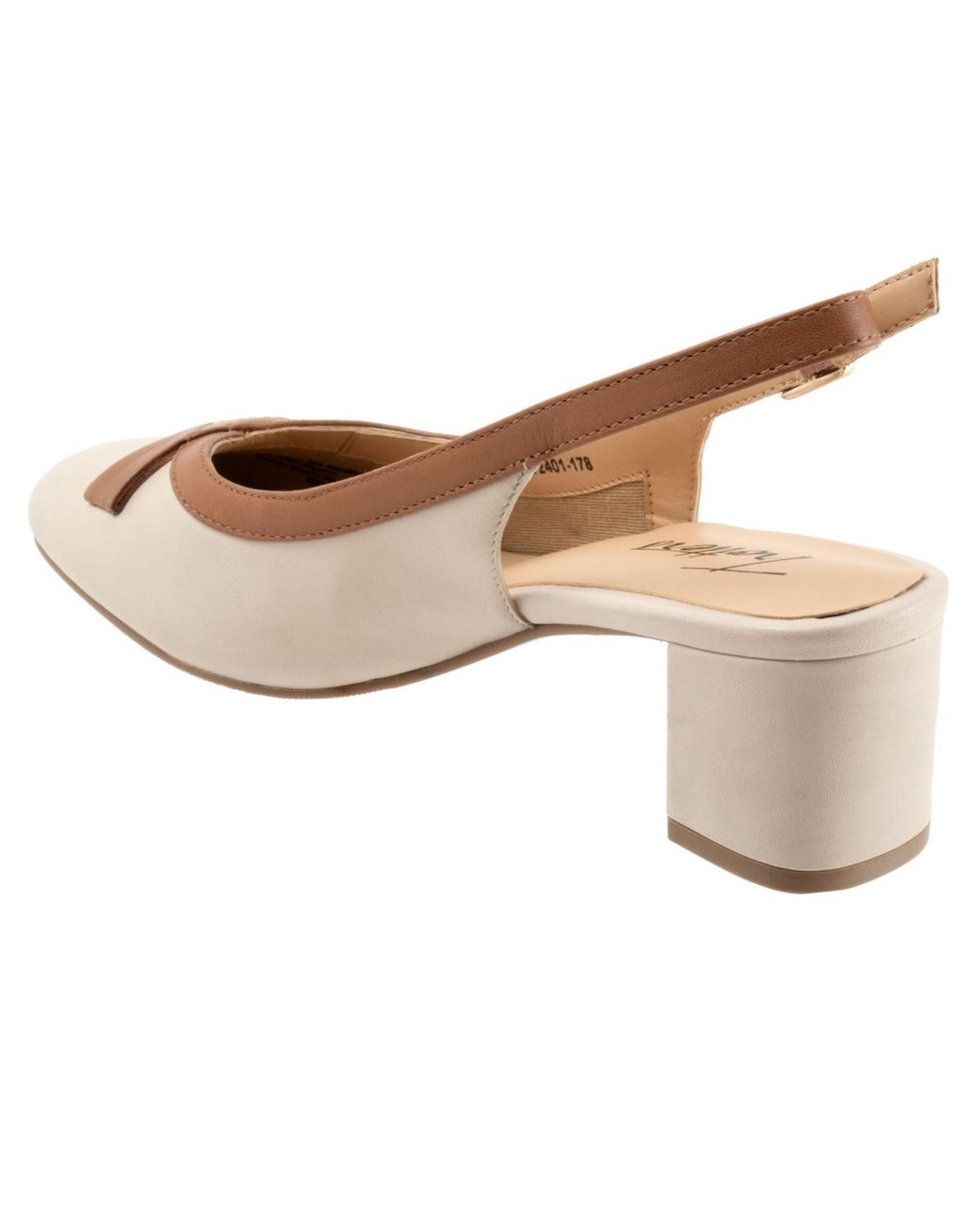 Trotters Natural Dalani Pumps