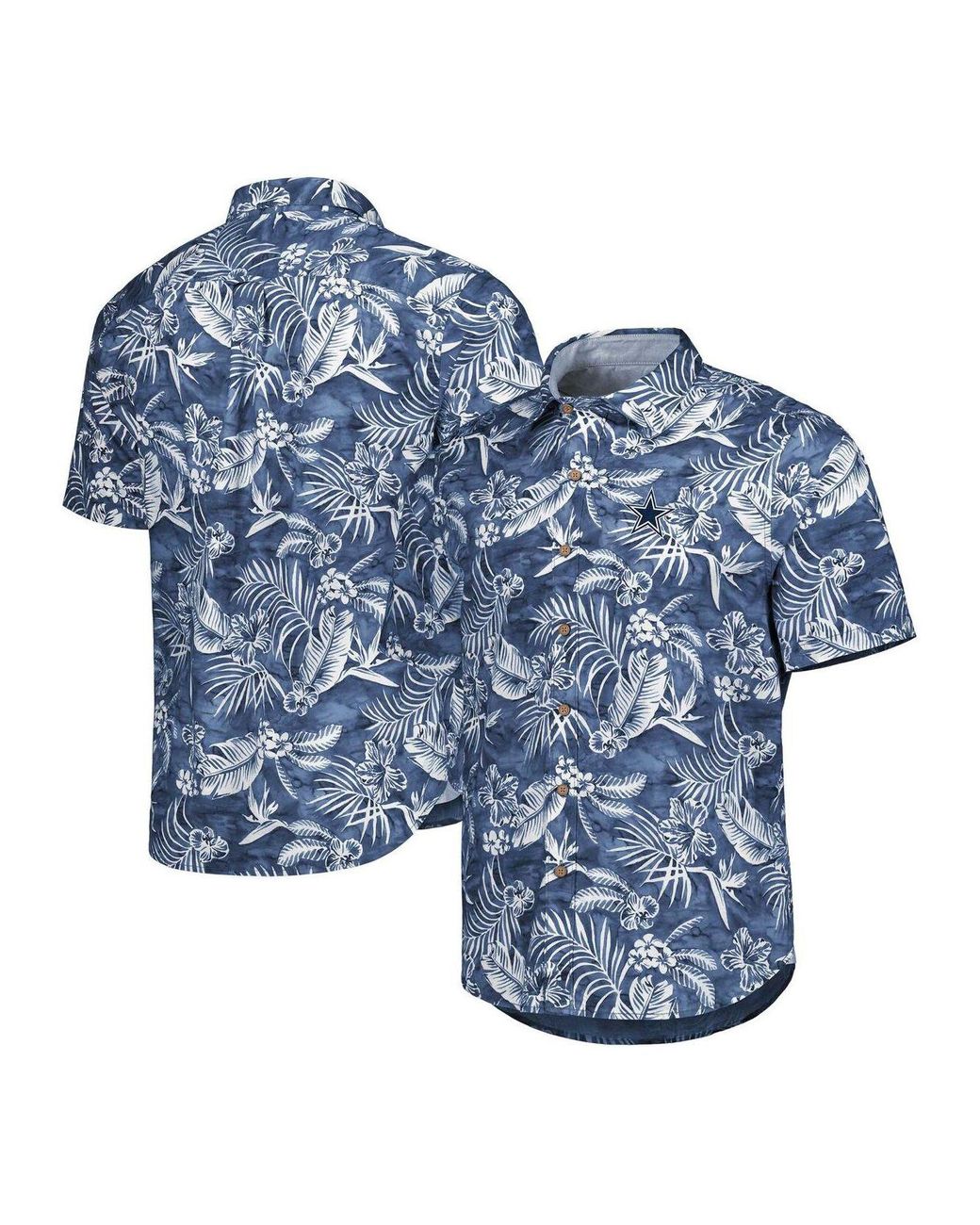 Tommy Bahama Navy Dallas Cowboys Aqua Lush Full-button Shirt in Blue ...