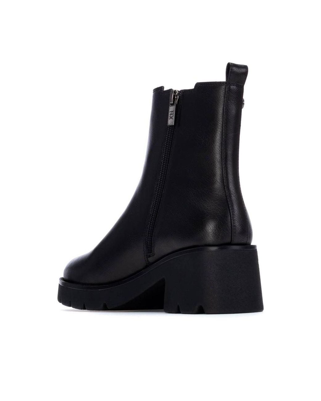 Xti Black Chelsea Booties