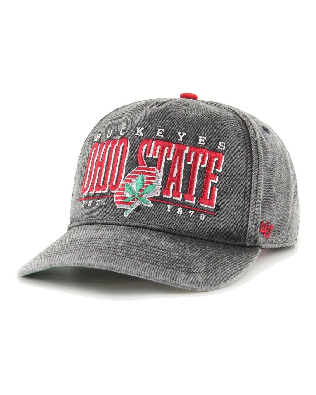 47 Brand Black Ohio State Buckeyes Vintage like Fontana Hitch