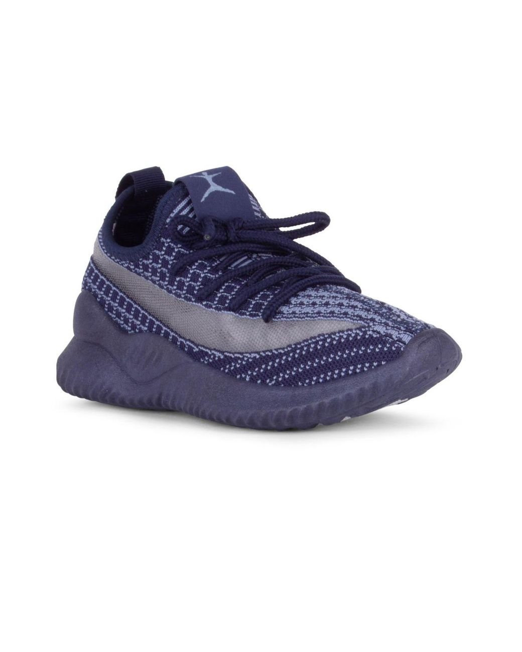 Danskin Synthetic Ecstatic Lace Up Sneaker With Patterned Upper in Navy ...