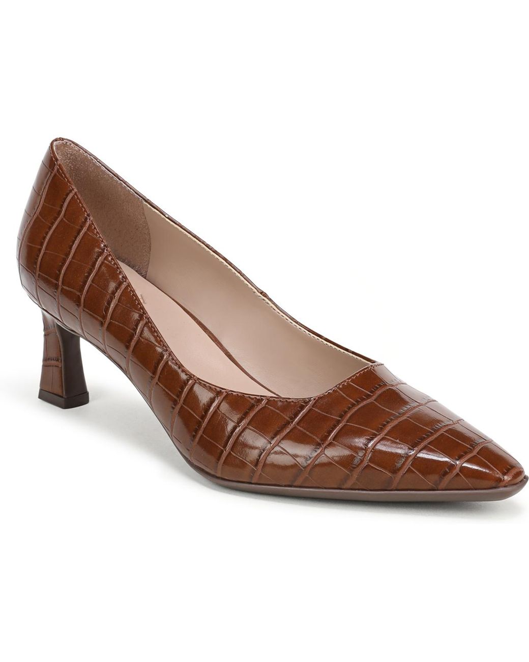 Naturalizer Brown Tylan Point Toe Pump Shoes