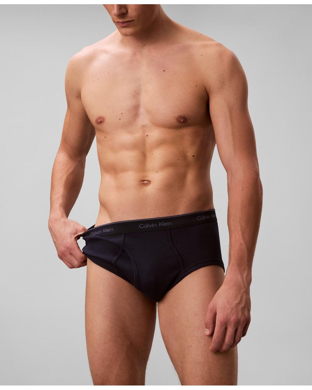 Calvin Klein Multicolor 5-pack Cotton Classics Briefs Underwear for men