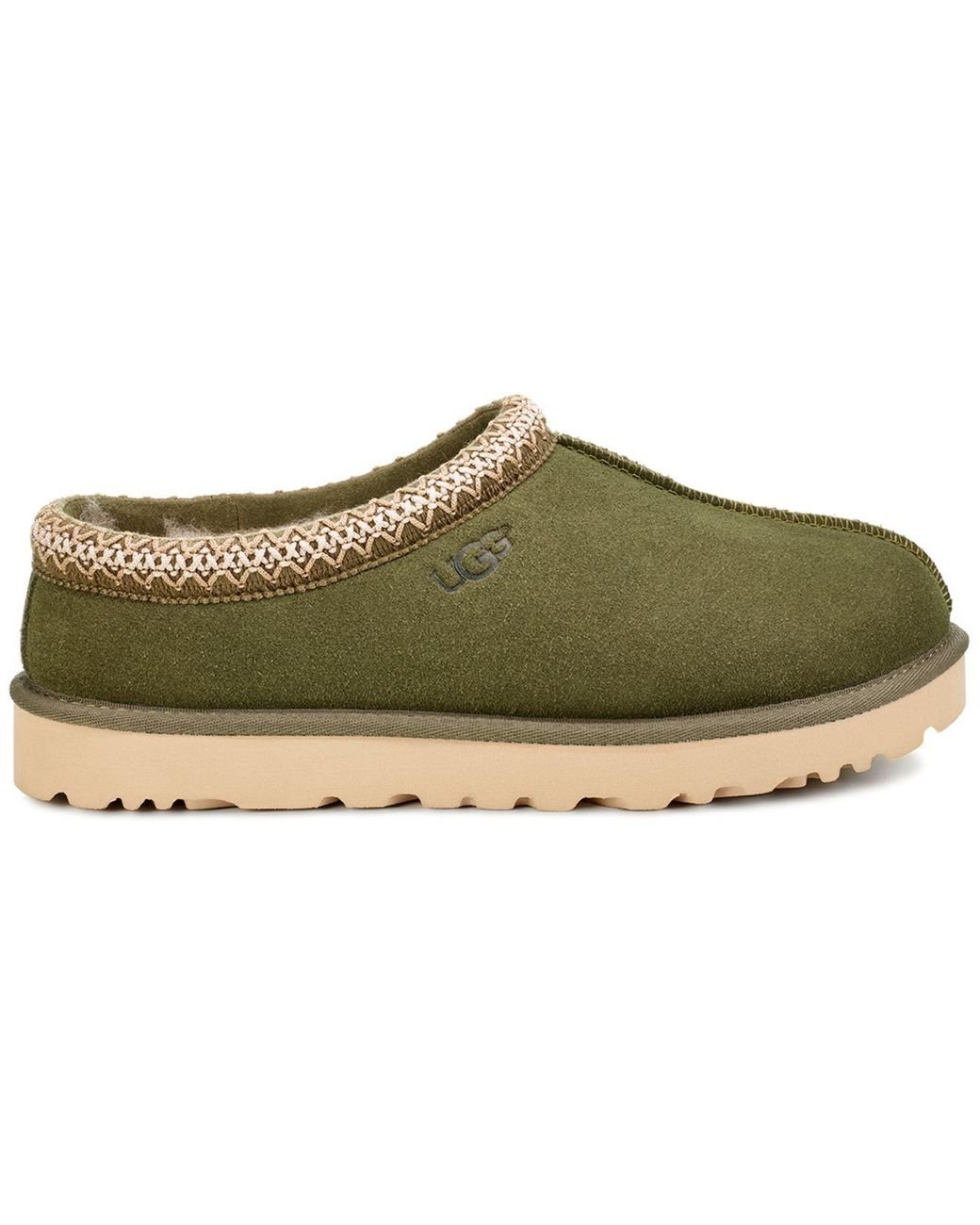 UGG Suede Tasman Slippers in Green for Men Lyst