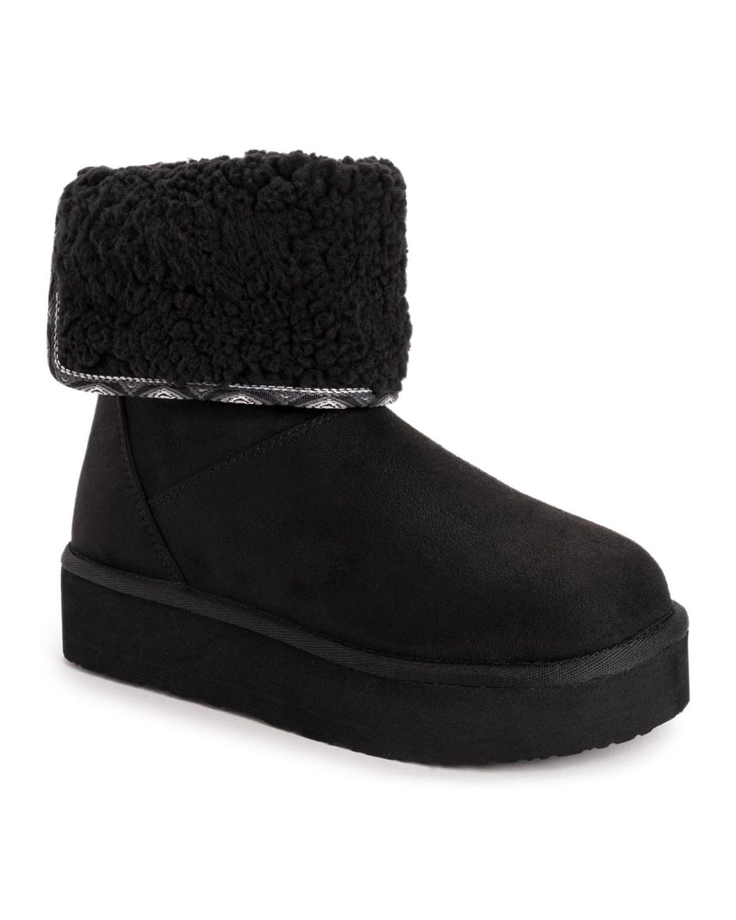 Muk Luks Black Amelia Boot