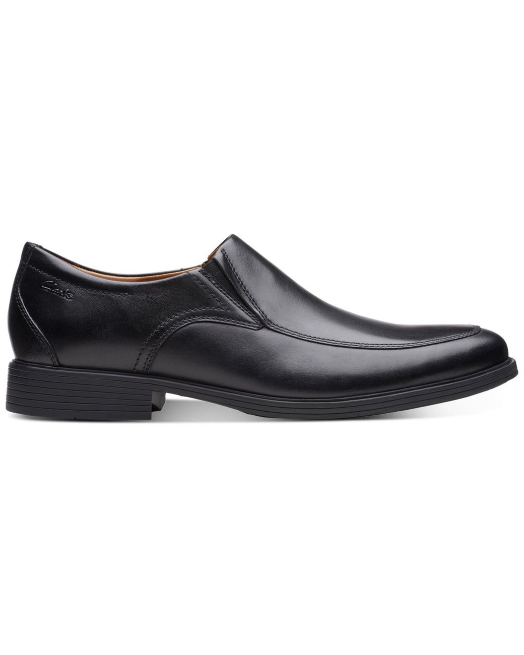 Clarks Black Whiddon Step Loafers for men