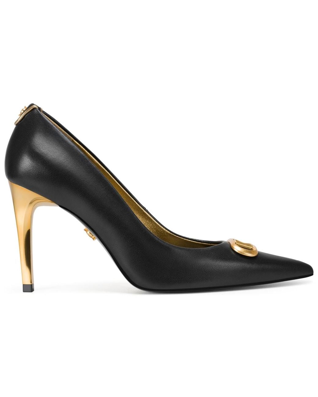 Donna Karan Black Panthia High Pumps