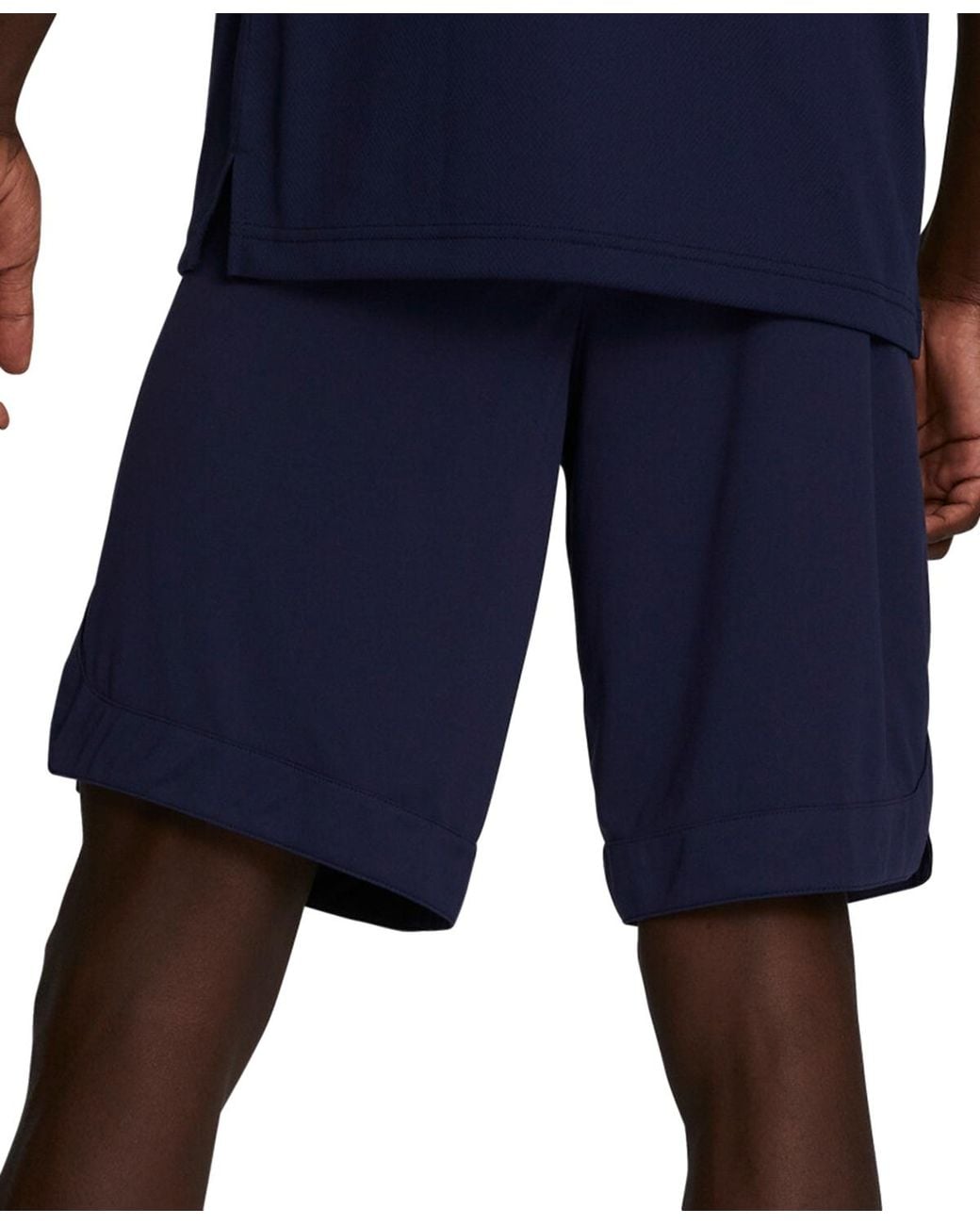 PUMA Blue Rtg Regular-fit 10" Drawstring Shorts for men
