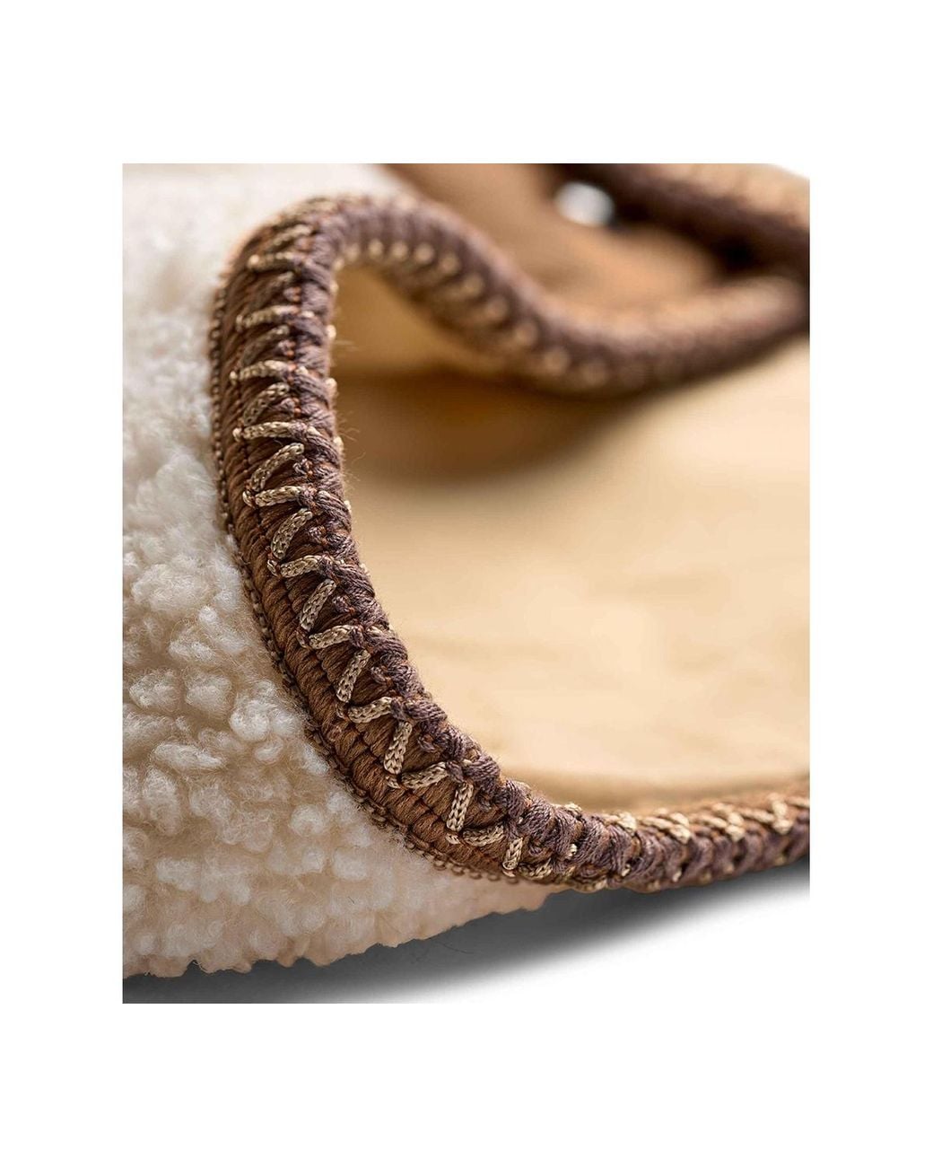 Ugg Natural Emerson Braid Front-placket Jacket