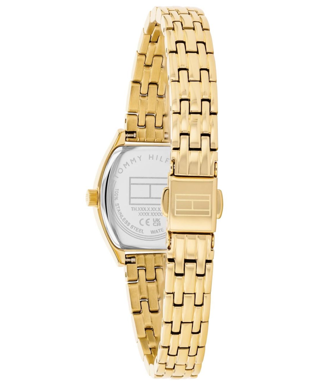 Tommy Hilfiger Metallic Quartz Tone Stainless Steel Bracelet Watch