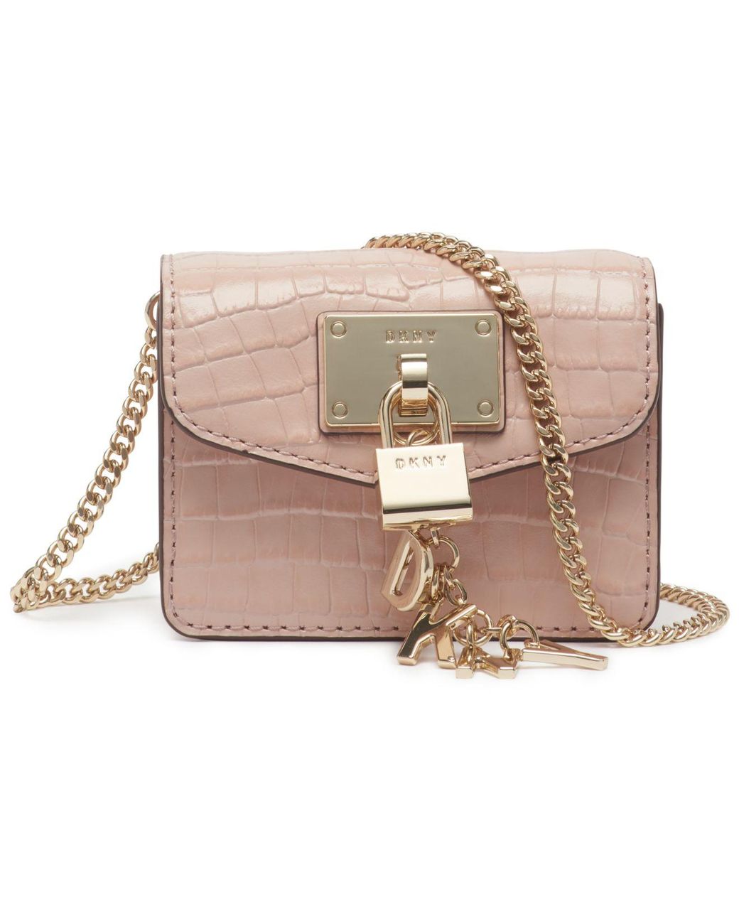 DKNY Leather Elissa Micro Mini Bag | Lyst