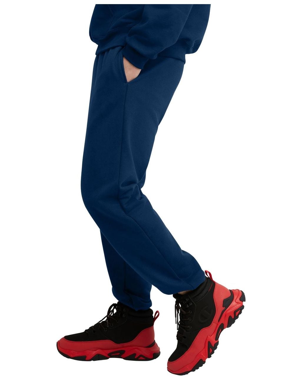 Hanes Blue Sport Ultimate 32" Fleece joggers for men