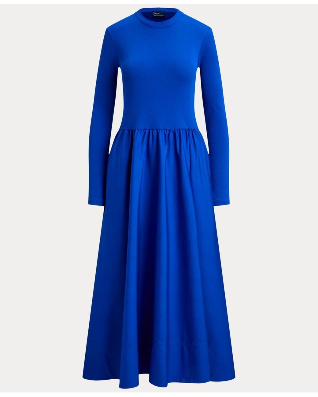 deep navy blue dress Eliza Merino Wool Swing Dress - Marine Blue – Eliza Swing Dress main image 1