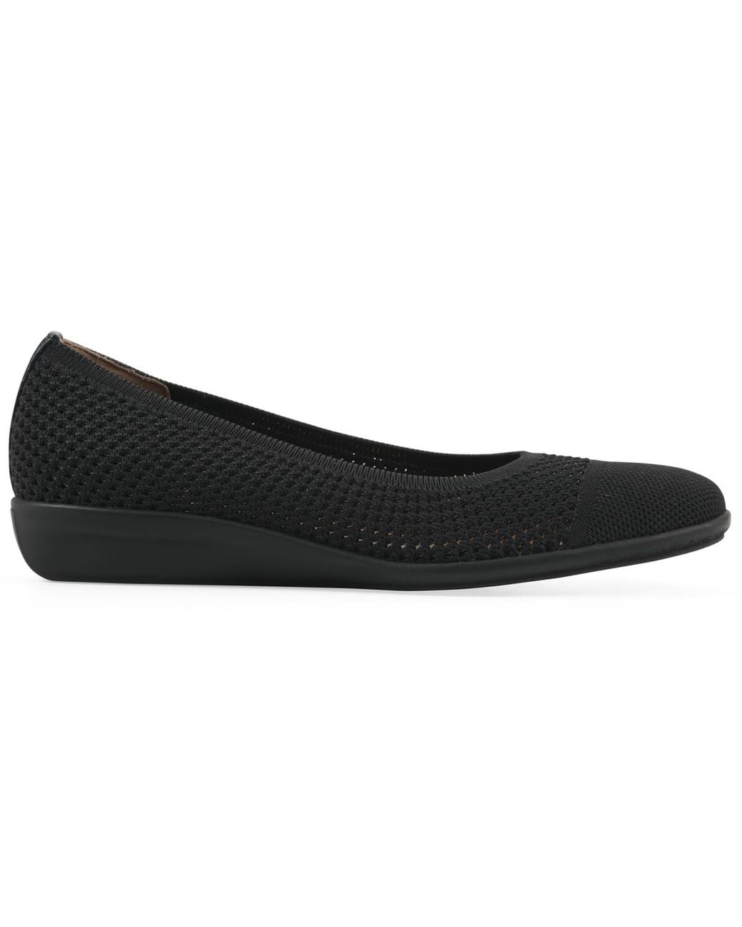 White Mountain Black Florain Ballet Flats