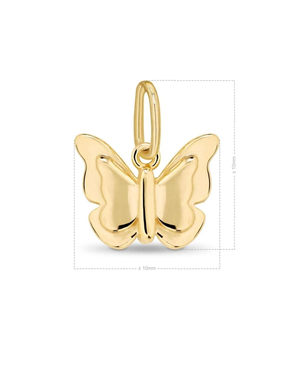 DEVATA Metallic Butterfly Pendant