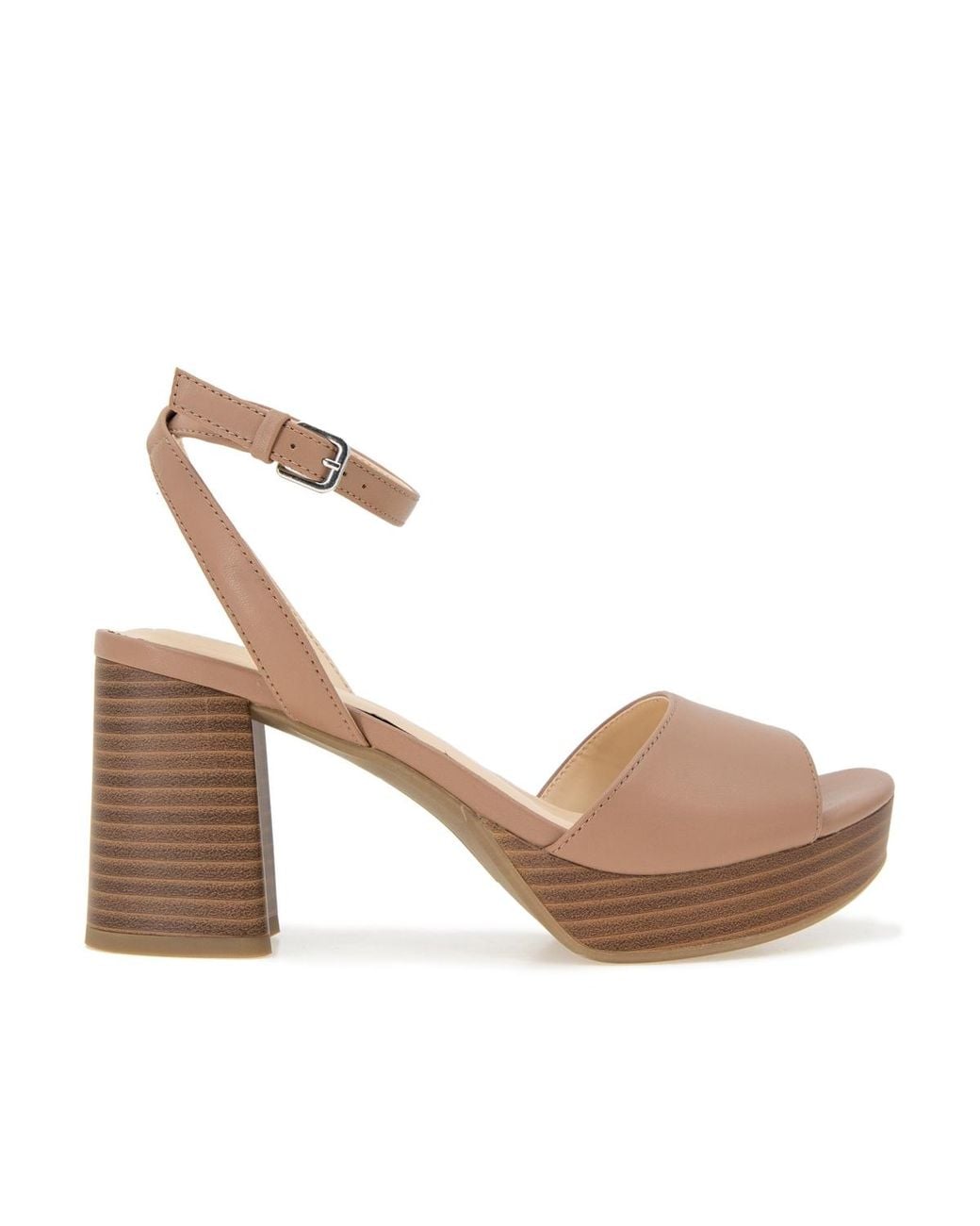 Kenneth Cole Natural Ryanne Platform Sandals