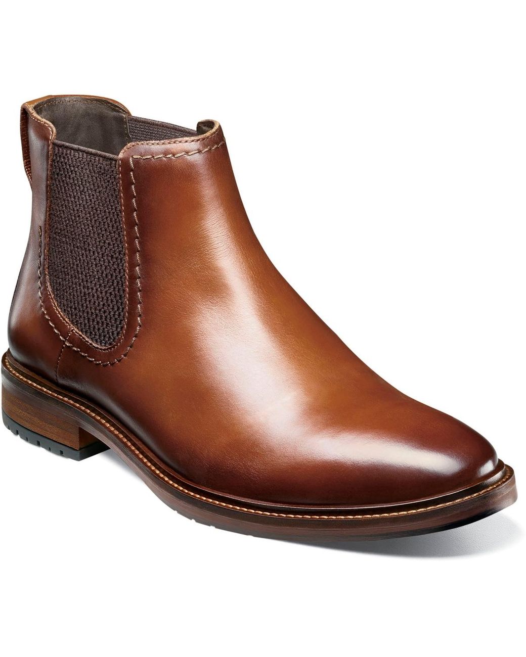 Florsheim Brown Forge Plain Toe Gore Boot for men